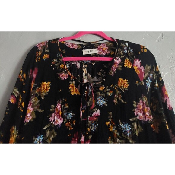 Natural Life Women's Dress Size S,Floral, Rayón, 15.5 Inch Of Arm To Arm (Total - Picture 6 of 8
